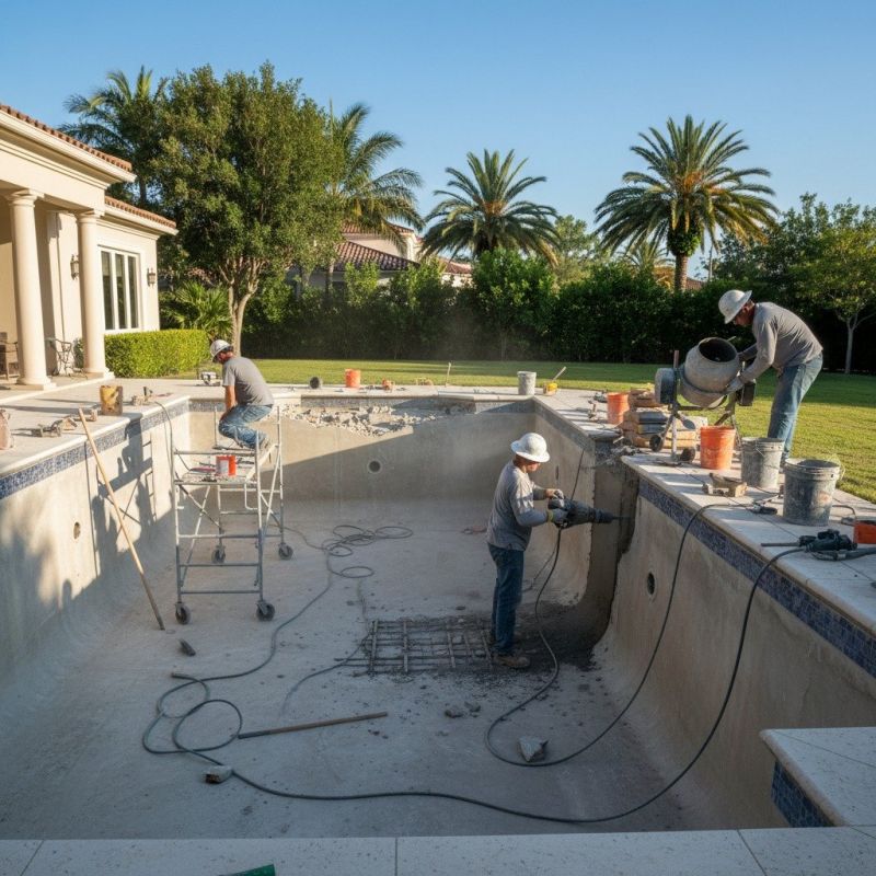 Contact About Poolside Concrete Construction