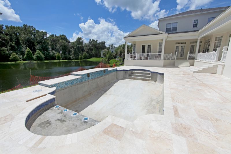 Poolside Concrete Construction